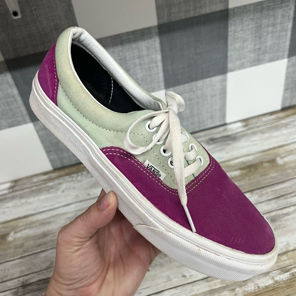 Vans Era Vintage Purple Green Sneaker